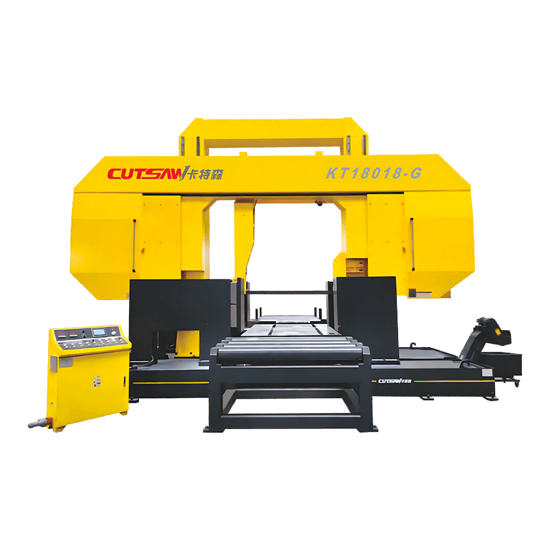 Machine de sciage à ruban de coupe de métal personnalisée KT18018-G