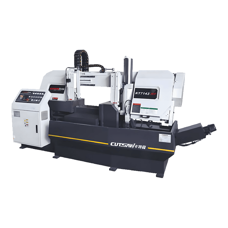 Machine de découpe de scie à ruban métallique semi-automatique KT7143-HP CE