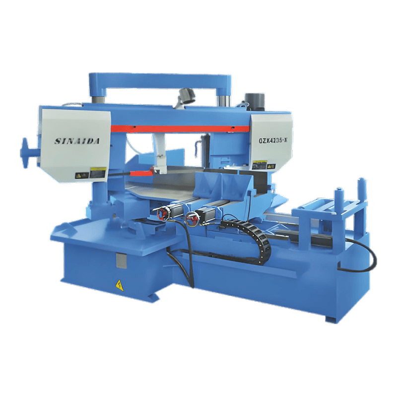 Machine de scie à ruban rotative GZX4235-X NC (servo)